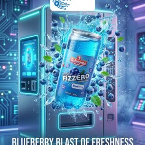 Blueberry Fizzero - Zero Sugar Soft Drink_280ml